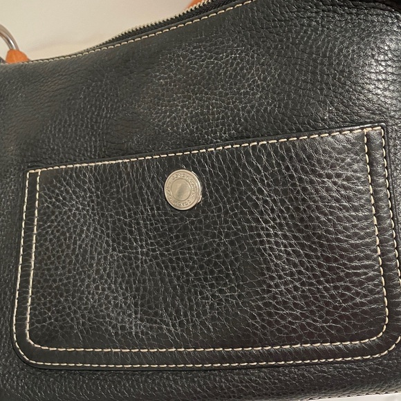 Coach Black Leather Chelsea Pebble Shoulder Bag - Picture 6 of 6